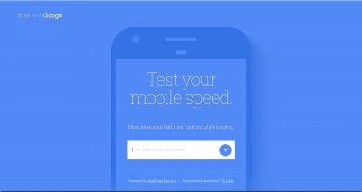 test your mobile speed google spontaneous buyer type